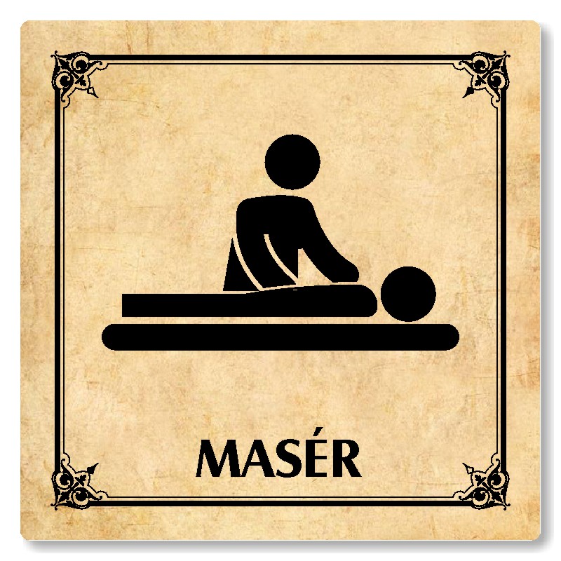 Masér, 100x100mm, pergamen, Nebraska